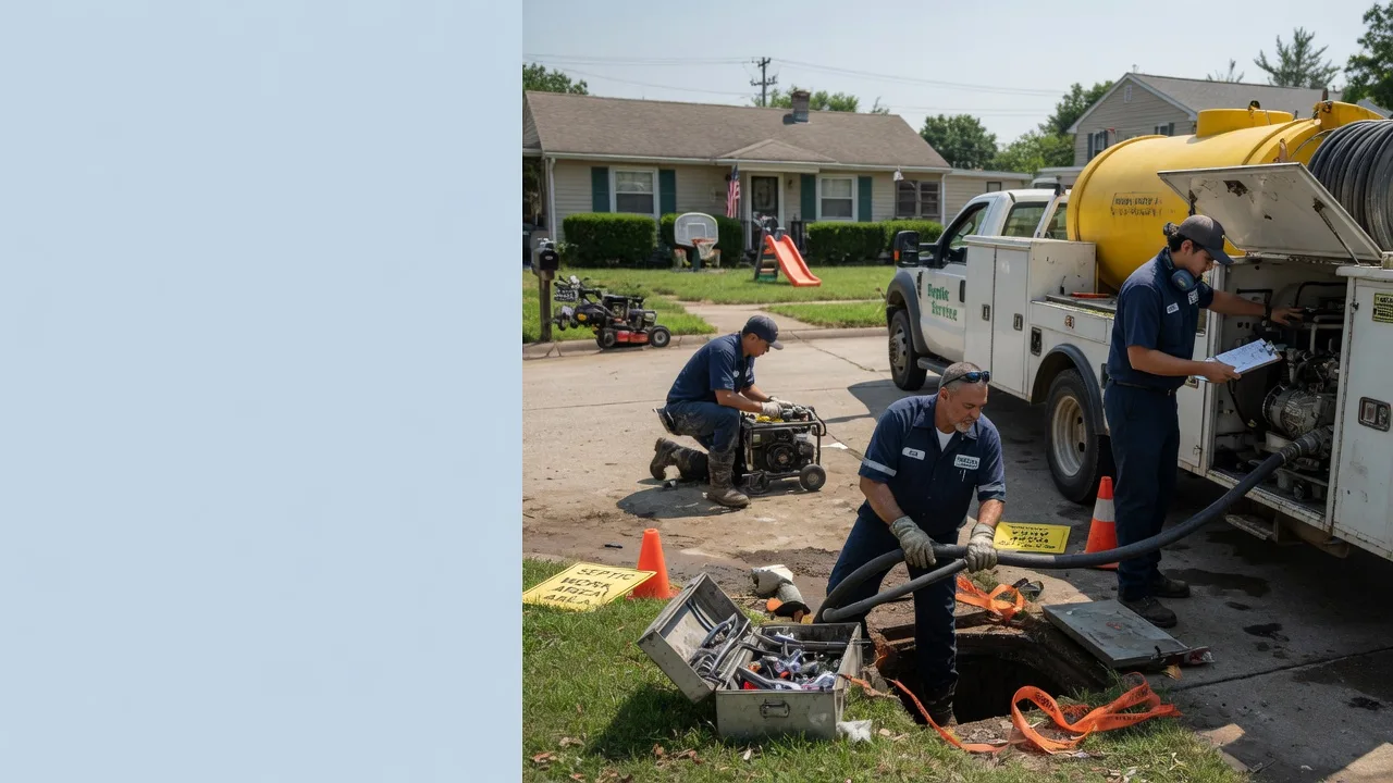 Septic Tank Pumping in Belmont, CA near me